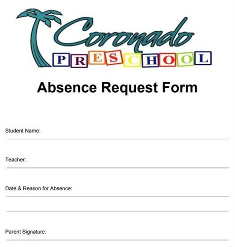 absence form
